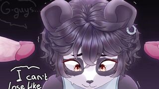I LOST IN POKER AND GOT GANGBANGED! [Furry Comic Dub] (@berryguild)