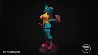 pokemon Lucario Futa resine figura