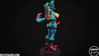 pokemon Lucario Futa resine figura