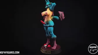 pokemon Lucario Futa resine figura