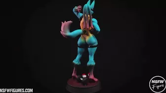 pokemon Lucario Futa resine figura