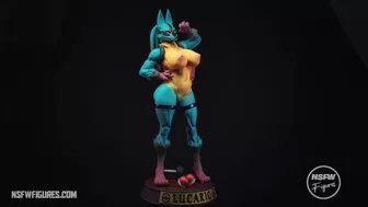 Lucario resine figure