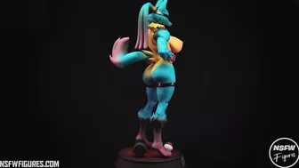 Lucario resine figure