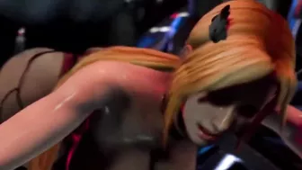 SAMUS ON 4 LEGS GIVING HARD IN THE FAT MONSTER ASS