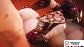 AMAIZING ANAL SEX WITH WIDOWMAKER (OVERWATCH PORN, PORN ANIMATION)