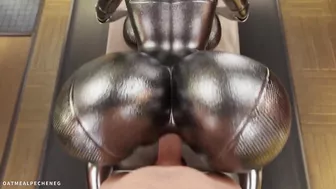 Balerina from Atomic Heart is fucked POV