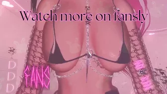 VR slut dances for you with no panties