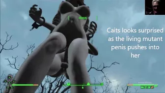 Mutant Penis Growth Vaccine Lesbian Love Affair: Fallout 4 Cait Fucked Hard AAF Sex Mods 3d