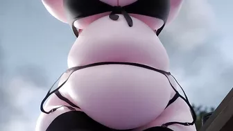 Mei Lingerie Belly Inflation