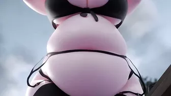 Mei Lingerie Belly Inflation