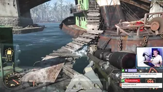 Destroyed ship "Klokot" #FALLOUT4 #SURVIVAL