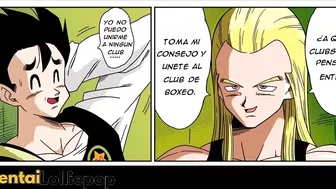 Gohan Se Folla a Su Amiga Rubia