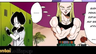 Gohan Se Folla a Su Amiga Rubia