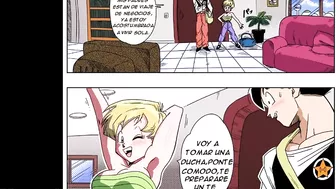 Gohan Se Folla a Su Amiga Rubia