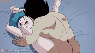 Vegeta Pounding Bulma