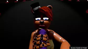 FNAF Female Freddy jerk and suck your cock