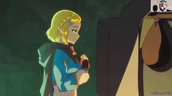 Zelda's bath time has a suprise visitor Hentai Uncensored