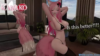 I try on CUTE COSPLAYS while you just want me to get MORE NAKED!!! SEXY CATGIRL POSING and STRIPPING