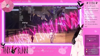 Vtuber goes feral and begs chat for their cock