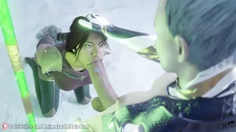 Jade Getting Throatfucked By Frost