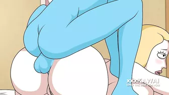 Rick and Morthy - Beth Smith uses Meeseeks to satisfy her sexual desires (cartoon porn).