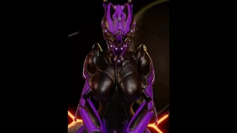 Niki Valkyr Warframe POV Riding 3D Animation