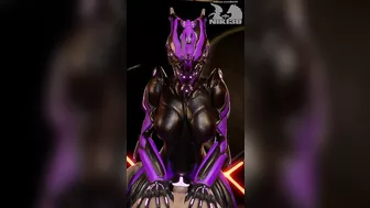 Niki Valkyr Warframe POV Riding 3D Animation