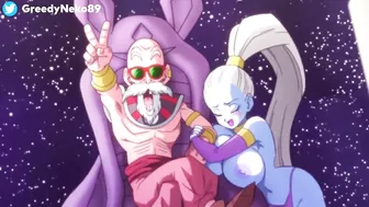 Dragon Ball Z Master Roshi Tits Fuck Vados