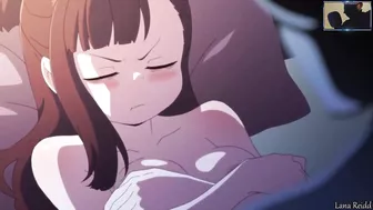 Akko and Natsumi She watching when her BestFriend is Fucked HARD