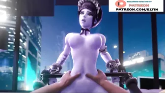 WIDOWMAKER OVERWATCH FUCKED WITH A BDSM TOY | BEST BDSM HENTAI OVERWATCH 60FPS