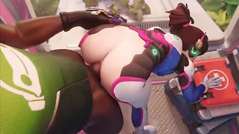 Overwatch Lucio Fucks Dva Big Ass Fucked