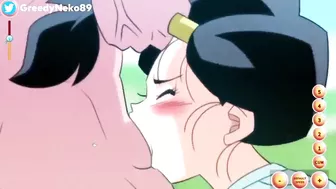 Dragon Ball Z Videl Sucks Master Roshi Dick