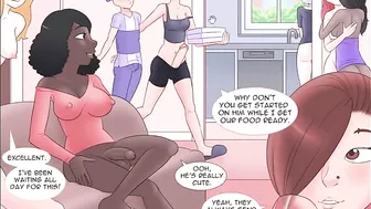 Futanari Comic Porn Pizza Boy Delivery