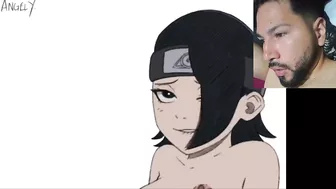 Sarada cachonda folla duro con Naruto