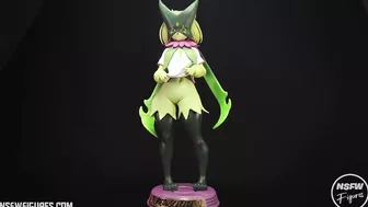 Meowscarada Resin Figure