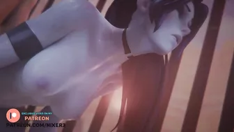 Widowmaker Anal Fucking And Getting Creampie ???? 3D / Blender Overwatch Widowmaker ????