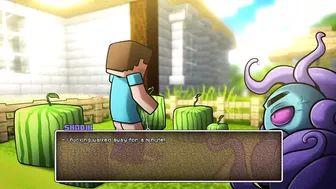 Hornycraft Minecraft Parody Steve Face Fuck Water Melon