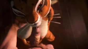 Tiger From Kung Fuu PAnda Love Hard Anal in 4k UHD