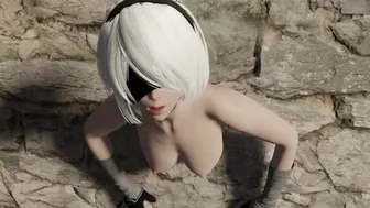 2B STUCK IN WALL ( NO SOUND)