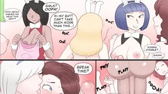 Daily Life At The Bunny Mansion Futanari Comic Porn