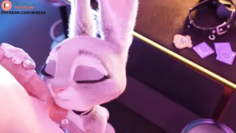 JUDY HOPPS BLOWJOB AND GETTING CUM ON FACE - EXCLUSIVE FURRY ZOOTOPIA HENTAI ANIMATION 4K 60FPS