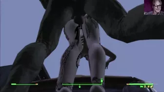 Big Ass Tatooed MILF Morning Fucked By Friendly Mutant: Fallout 4 AAF Mod Sex Animation Video Game