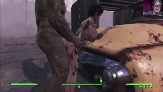 Big Ass Tatooed MILF Morning Fucked By Friendly Mutant: Fallout 4 AAF Mod Sex Animation Video Game