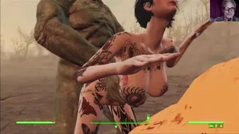 Big Ass Tatooed MILF Morning Fucked By Friendly Mutant: Fallout 4 AAF Mod Sex Animation Video Game