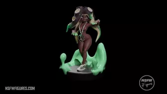 Splatoon Marina resin Figure