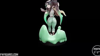 Splatoon Marina resin Figure