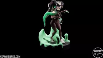 Splatoon Marina resin Figure