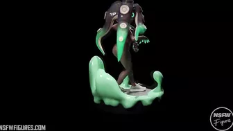 Splatoon Marina resin Figure