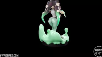 Splatoon Marina resin Figure