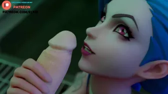 JINX ARCANE DO AMAZING DEEP BLOWJOB AND GETTING CREAMPIE | EXCLUSIVE HENTAI ARCANE ANIMATION 4K 60 F